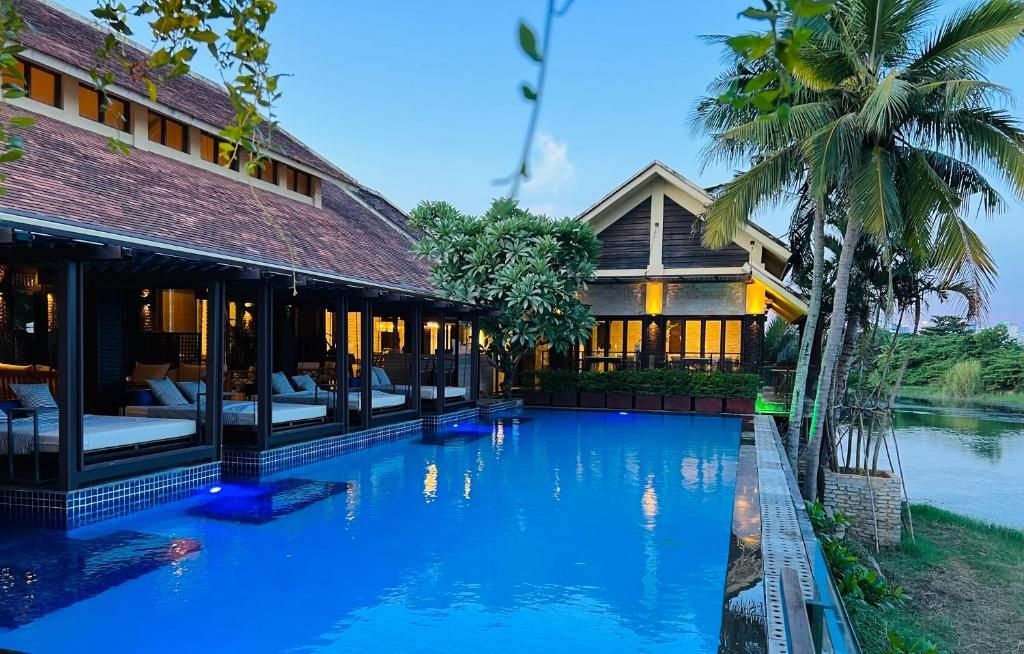Review The Blossom Resort Island Đà Nẵng: resort có Onsen, villa và không gian nghỉ dưỡng xanh