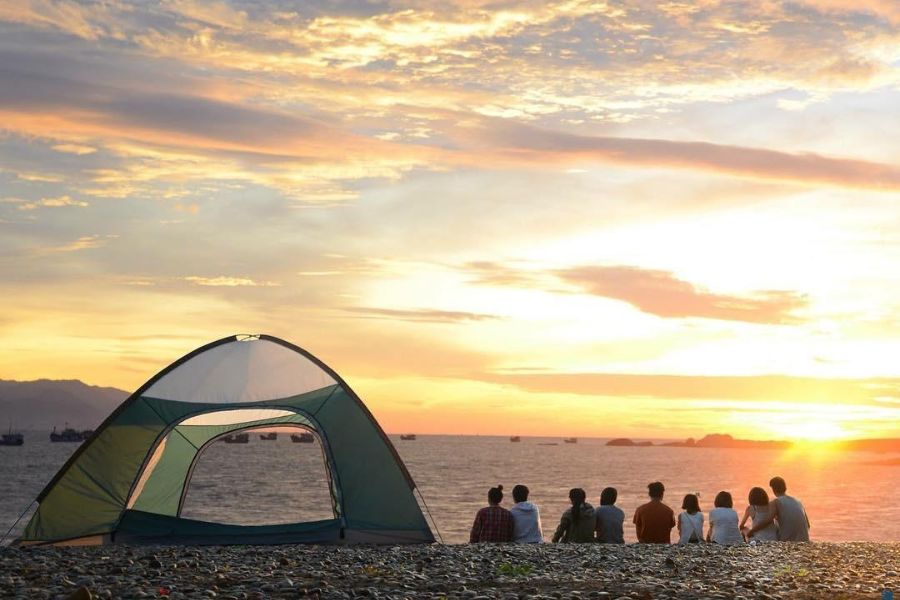 Khu cắm trại bãi Cát Vàng: Hành trình chạm vào thiên nhiên nguyên bản giữa lòng Đà Nẵng