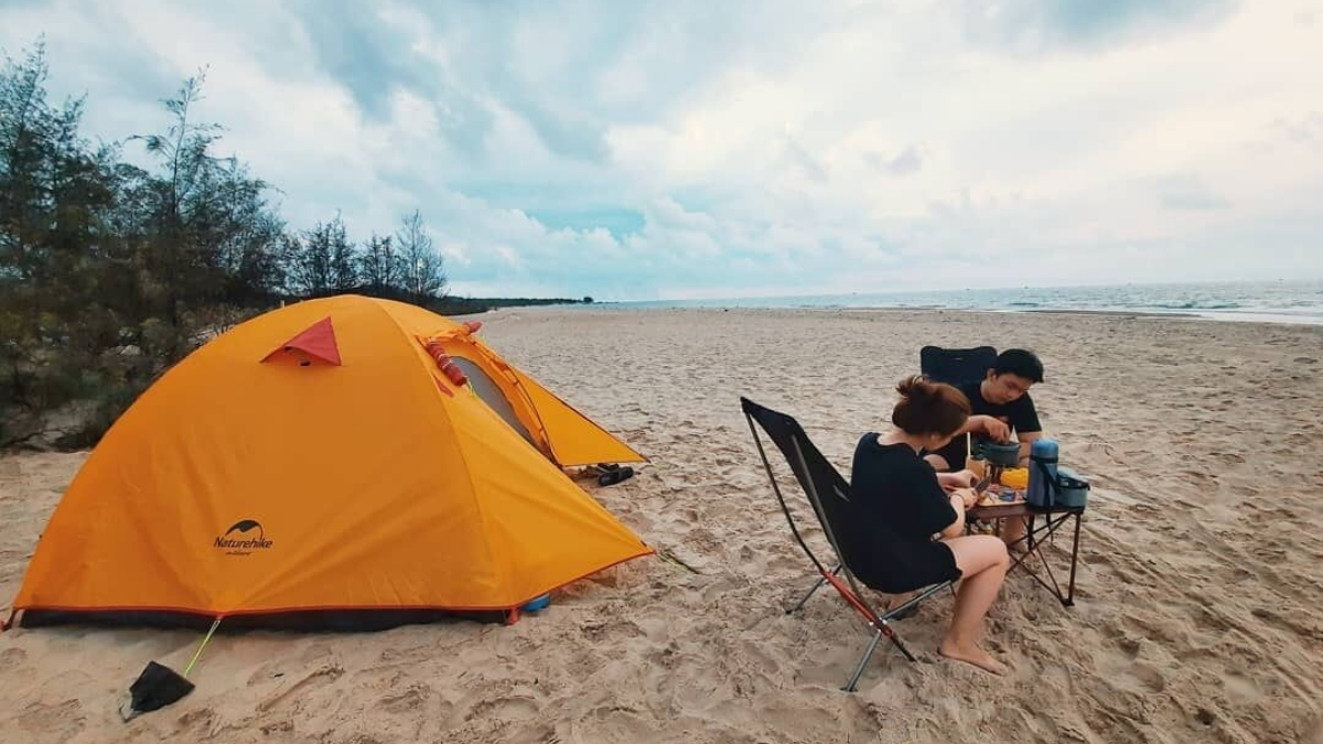 Khu cắm trại bãi Cát Vàng: Hành trình chạm vào thiên nhiên nguyên bản giữa lòng Đà Nẵng