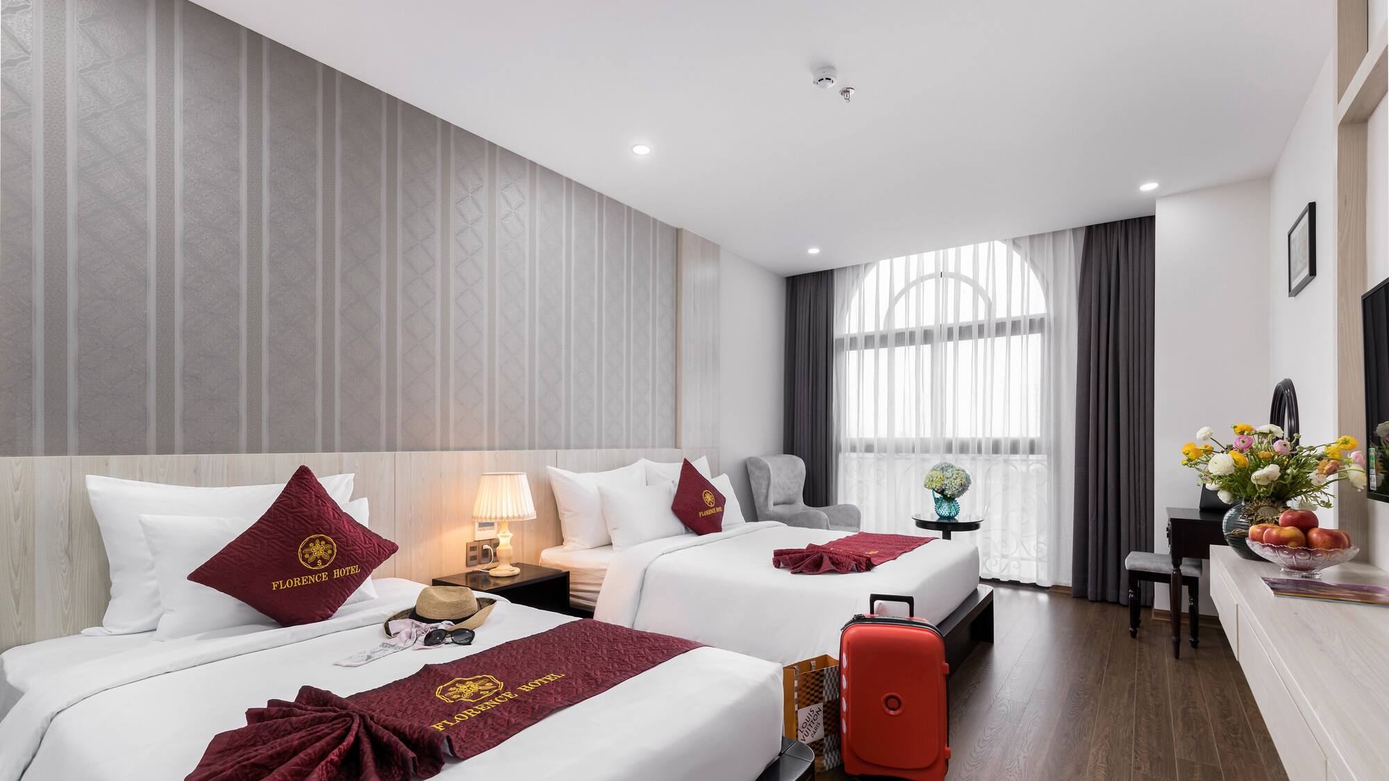 Review Florence Hotel: khách sạn 4 sao gần Helio Center, Asia Park và biển Mỹ Khê