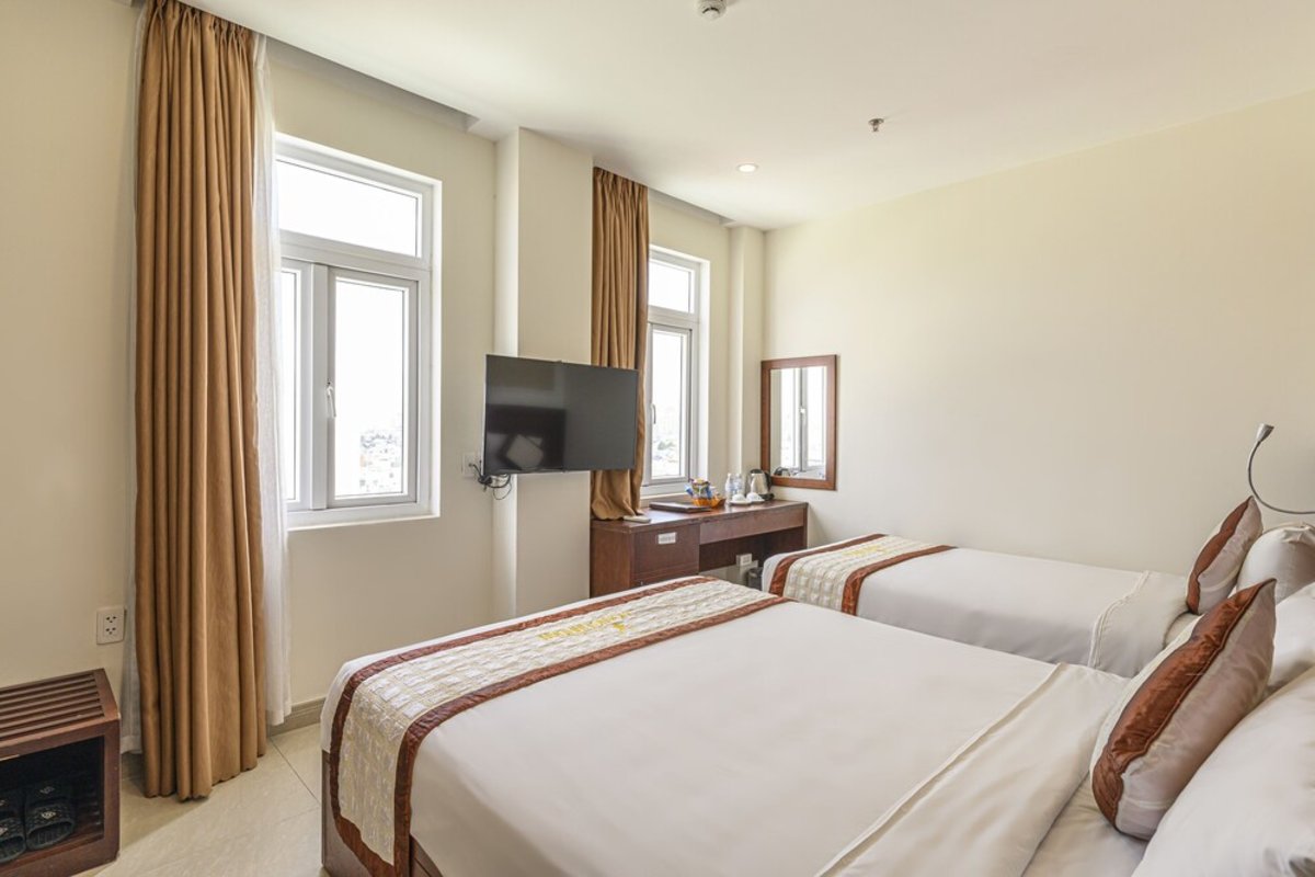Review Lychee Hotel Đà Nẵng – Trải nghiệm lưu trú gần biển Nguyễn Tất Thành với không gian hiện đại