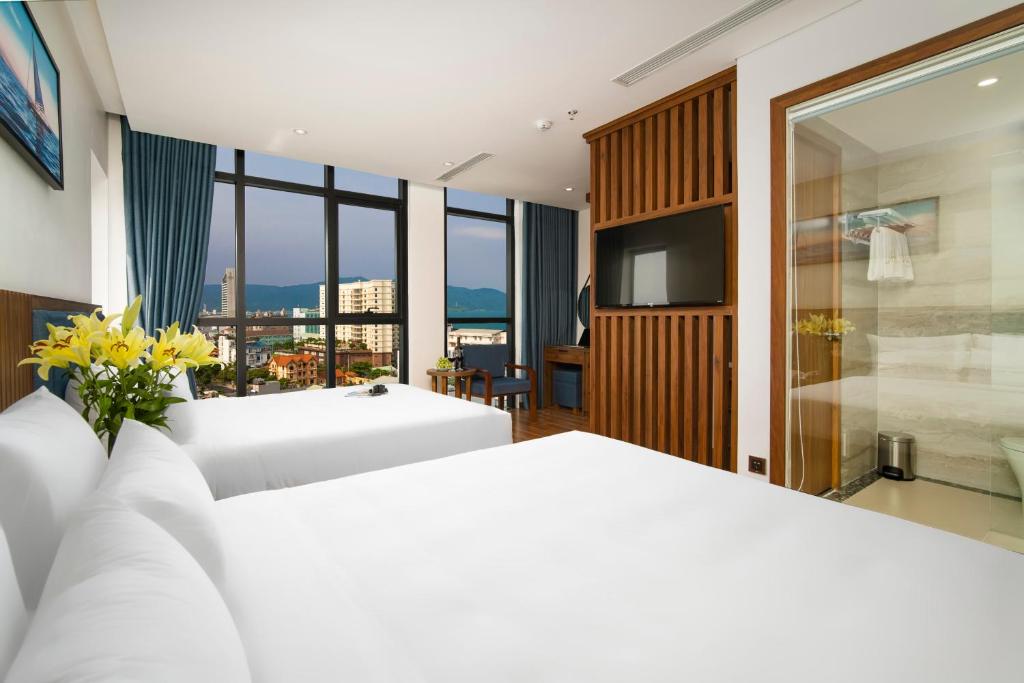 Review Stars Central Danang: khách sạn 2 sao trung tâm Hải Châu Đà Nẵng