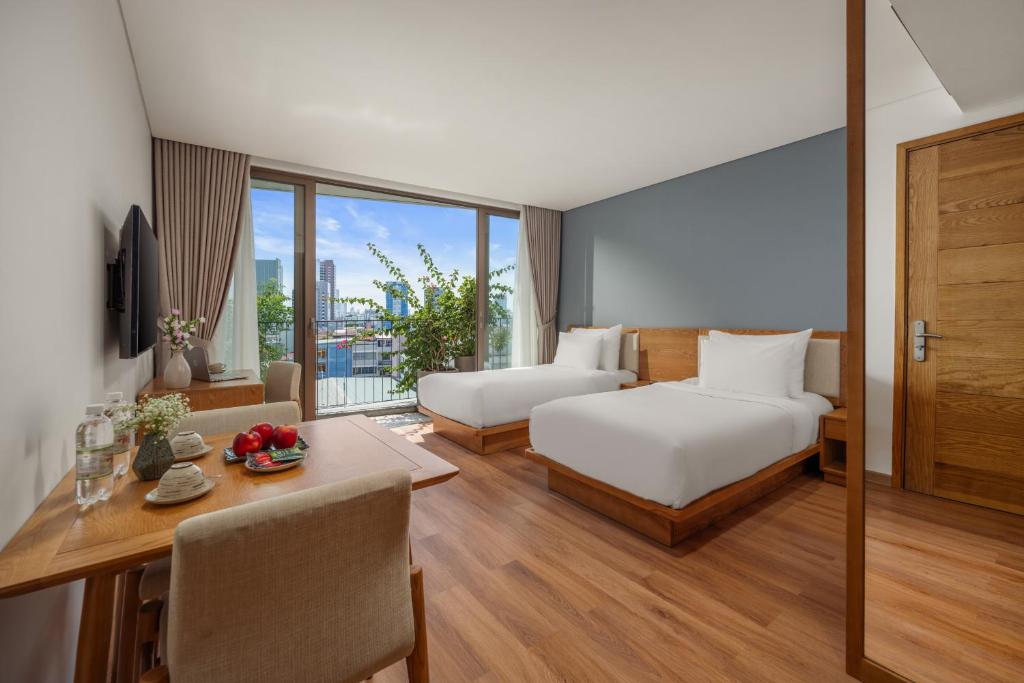 Review Vernal Hotel & Apartment Da Nang: căn hộ hiện đại gần Cầu Rồng, Mỹ Khê và Chợ Hàn