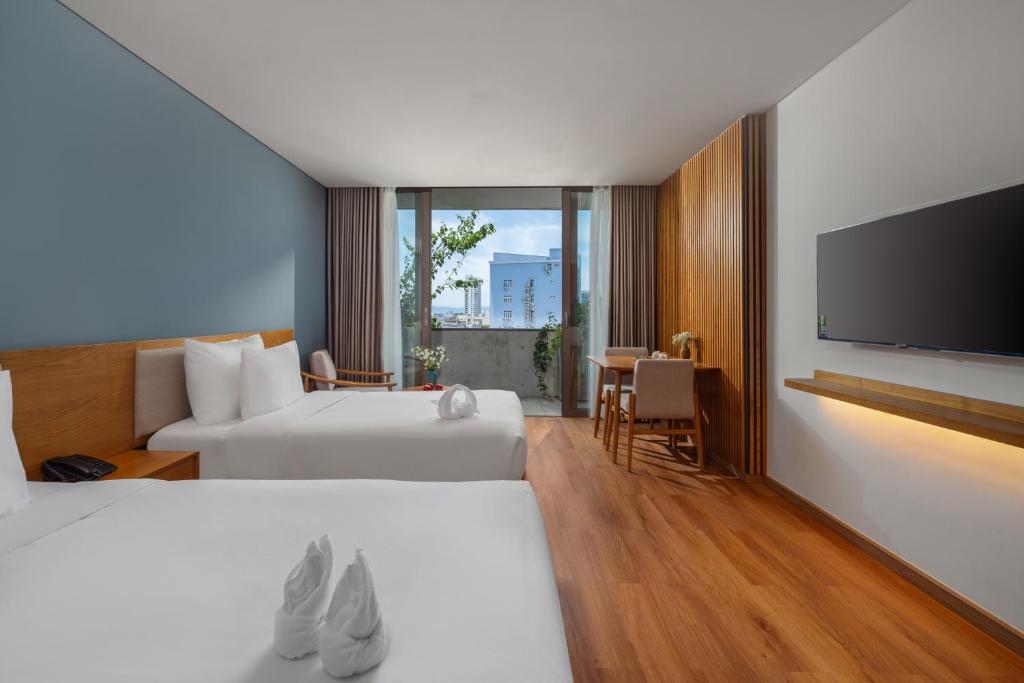 Review Vernal Hotel & Apartment Da Nang: căn hộ hiện đại gần Cầu Rồng, Mỹ Khê và Chợ Hàn