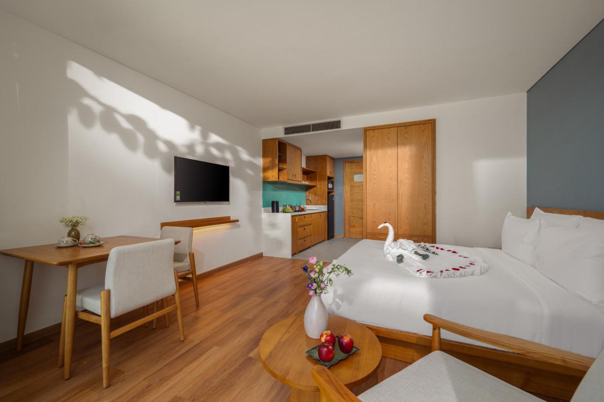 Review Vernal Hotel & Apartment Da Nang: căn hộ hiện đại gần Cầu Rồng, Mỹ Khê và Chợ Hàn