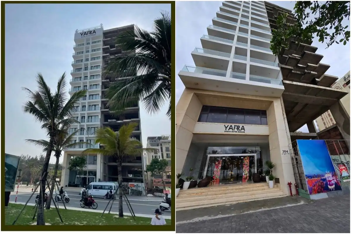 Review Yarra Ocean Suites Danang – Trải nghiệm lưu trú sát biển với không gian hiện đại