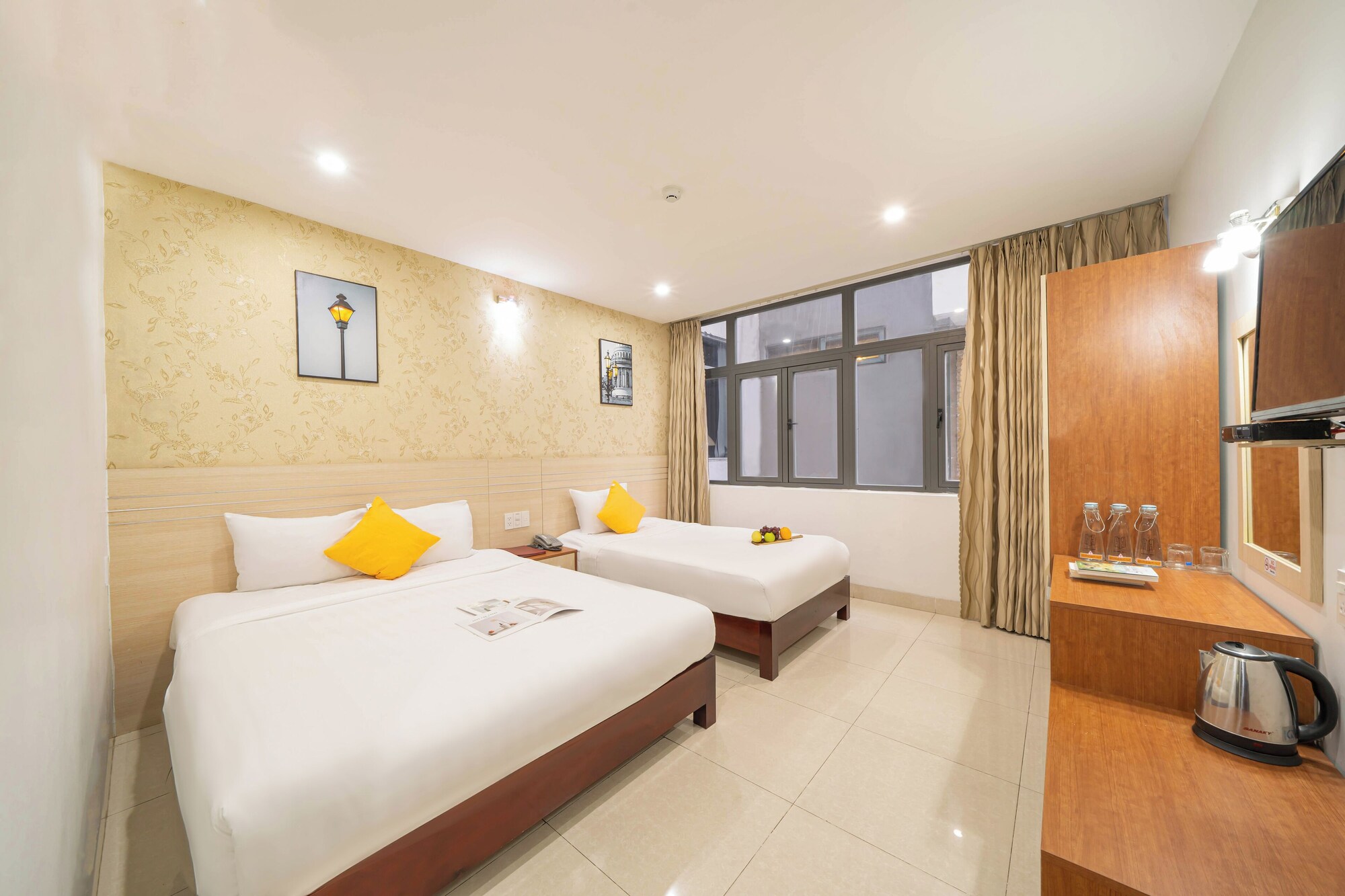 Review Happy Day Riverside Hotel & Spa Danang: Khách sạn trung tâm, giá mềm, view sông Hàn