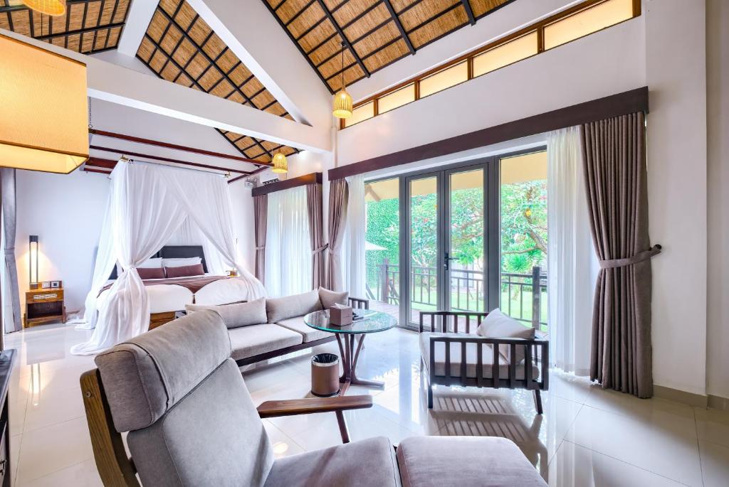 Review The Blossom Resort Island Đà Nẵng: resort có Onsen, villa và không gian nghỉ dưỡng xanh